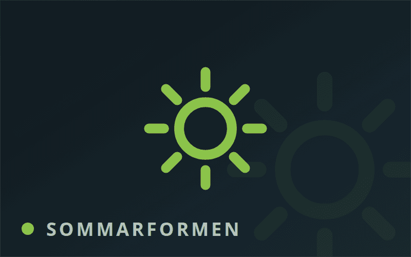 Formprogram inför sommaren med träning och kost